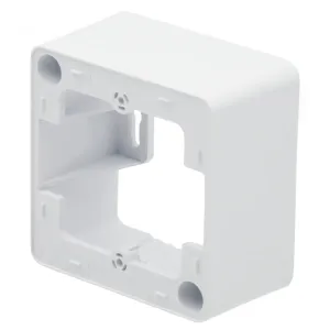 Caja de superficie 82x82x45mm modular blanca — imagen 1