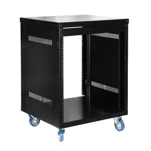 ARACK12U — Rack universal 19" de 12 unidades con ruedas — imagen 2