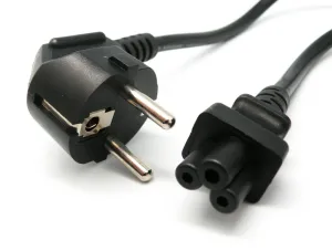 CABLE ALIMENTACIÓN TIPO TREBOL, 1.8m — imagen 1