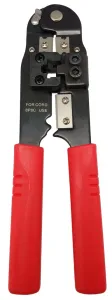TENAZA CRIMPAR, CORTAR Y PELAR PARA CONECTORES 8P8C/RJ45 — imagen 1