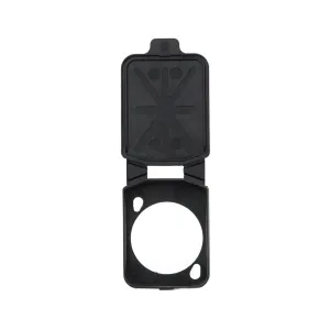 Cubierta para adaptadores de panel con tapa abatible — imagen 1