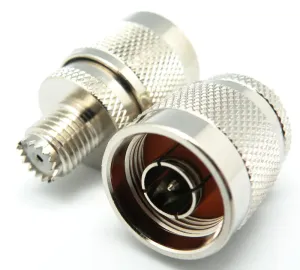 MINI UHF HEMBRA - N MACHO — imagen 1