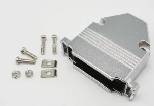 25P. CARCASA SUB-D METALICA Y TORNILLOS CORTOS — imagen 1