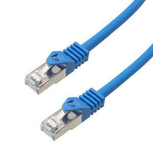 CAT6 SSTP(SFTP) Azul MA.-MA., 0,5m LSZH — imagen 1