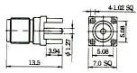 SMA HEMBRA DE PCB — imagen 2