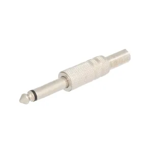 6.35mm MONO MACHO NIQUEL — imagen 2