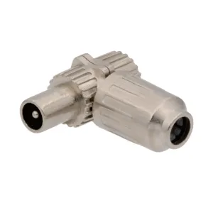 CONECTOR TV MACHO, METALICO — imagen 1