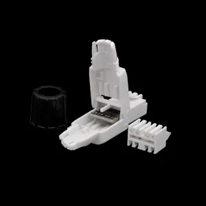 Conector RJ45 Cat.6A de plástico sin herramientas — imagen 2