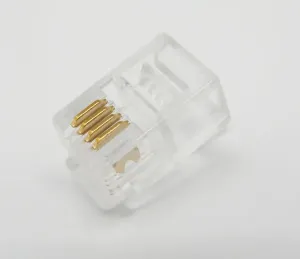 RJ-9, PARA CABLE PLANO 4P4C — imagen 1