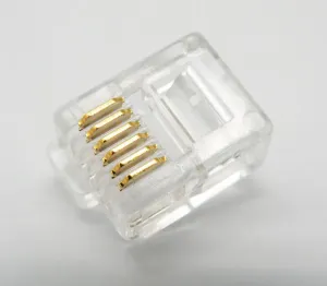 Conector MODULAR 6P6C rabillo desplazado — imagen 1