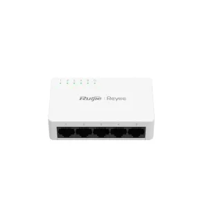 Reyee Switch Sobremesa - Carcasa Plástico - 5 puertos RJ45 - Velocidad 10/100/1000 Mbps - Plug and Play - Tecnología ahorro de energía — imagen 1