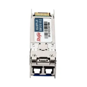 Ruijie Módulo transceptor SFP+ - Longitud de Onda 1310 nm - Fibra monomodo - Conector LC dúplex - Máxima distancia 10 km - 10Gbps - 10GBASE-LR — imagen 5