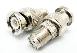 MINI UHF HEMBRA - BNC MACHO — imagen 1
