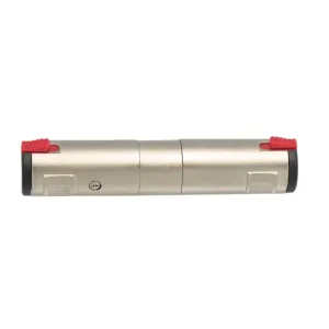 Doble hembra 6,4mm Stereo de metal con bloqueo — imagen 2