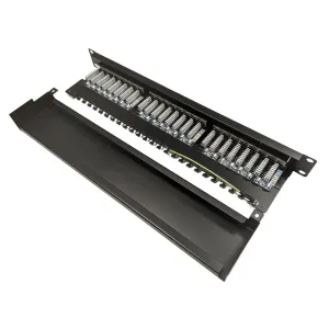 Patch Panel Blindado de 24 Puertos Categoría 6A — imagen 2