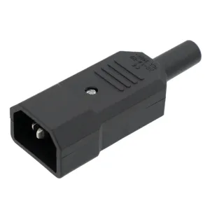 IEC C14 (macho) conector (homologado) — imagen 1
