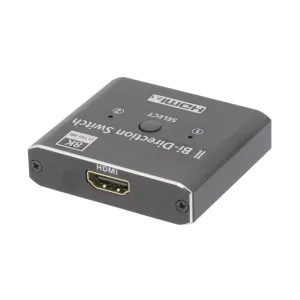 Switch HDMI Bidireccional 1x2 (no Splitter) / 2x1 8K@60Hz HDCP2.2 — imagen 2