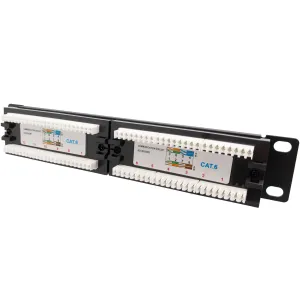 10" Patch panel Cat.6, 12 puertos — imagen 3