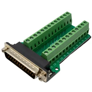 DB25 Macho con terminales, sin carcasa — imagen 3