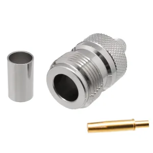 H155, N Hembra Crimpar, PTFE — imagen 1