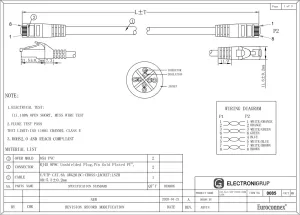 Cat.6A UTP LSZH 100% CU, 26AWG, 20m, Gris — imagen 2