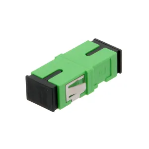 SC/APC SM SX adaptador sin pestañas para patch panel — imagen 1