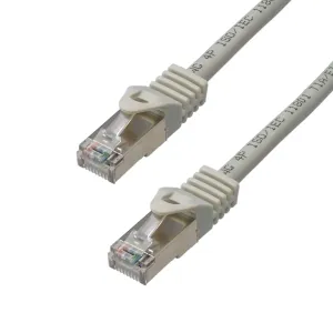 Cat.6 SSTP(SFTP) LSZH, 27AWG, 0.3m, Gris LSZH — imagen 1