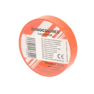 Pack Cinta aislante Naranja 0.15x19mm [20m][x10] — imagen 1
