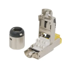 Conector Metálico RJ45 Cat8 sin Herramientas — imagen 3