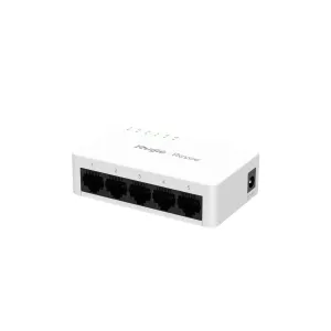 Reyee Switch Sobremesa - Carcasa Plástico - 5 puertos RJ45 - Velocidad 10/100 Mbps — imagen 7
