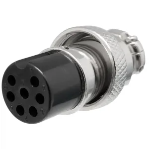 Conector aéreo GX16 hembra 7 pines — imagen 1