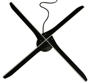 Ventilador LED, Holograma 3D 4x60cm — imagen 1