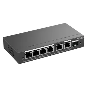 Reyee Switch PoE Cloud - 4 Puertos PoE+ + 2 Puertos  Rj45 + 1 SFP Combo - Máximo 54W — imagen 5