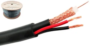 Bobina RG59 + 2x0.55mm Alimentación 100m — imagen 1