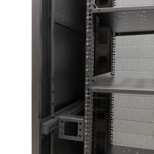 Armario rack de suelo 42U 19" [800x800x2000mm] | Sin Accesorios | Negro — imagen 3
