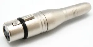 6.4mm Jack Estereo Hembra a 3p XLR Hembra — imagen 1