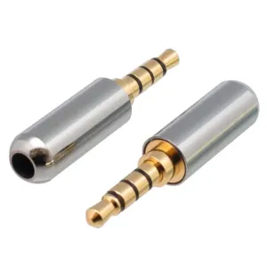 3.5mm MACHO - 4 CONTACTOS, METAL — imagen 1
