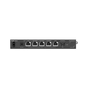 Reyee Router Cloud - 5 Puertos RJ45 2.5G (4 PoE+) + 1 SFP+ 10Gigabit - Funciones básicas de Firewall  - Admite hasta 5 WAN para failover o balanceo - Hasta 2500 Mbps de ancho de banda - Hasta 400 usuarios recomendados — imagen 2