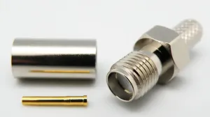 RG58 / LMR200, SMA HEMBRA AEREA, CRIMPAR — imagen 1