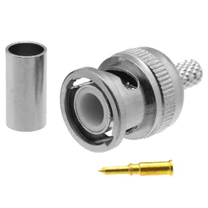 RG- 58, BNC MACHO CRIMPAR — imagen 1