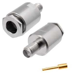 H155, SMA Hembra Soldar, PTFE — imagen 1