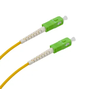 SC/APC-SC/APC super flexible LSZH Simplex Monomode, 25m — imagen 2
