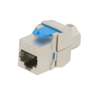 FTP Cat.8 180º Keystone - sin herramientas — imagen 1