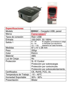 Cargador Quick Charge. 3.0 — imagen 2