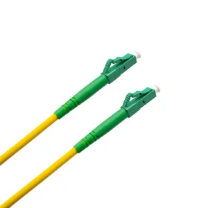Cable de fibra óptica LC/APC a LC/APC Monomodo Simplex, 10m — imagen 1