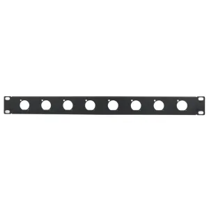 PatchPanel 8 puertos para connectores de audio/video a tornillo XLR / speakON / HDMI — imagen 1