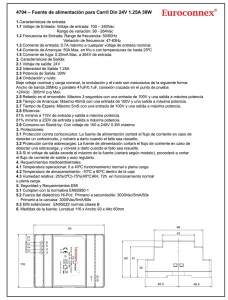 F. Alimentación Carril Din 24V 1.25A 30W — imagen 2