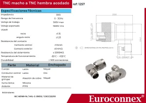 TNC MACHO - TNC HEMBRA, ACODADO — imagen 2