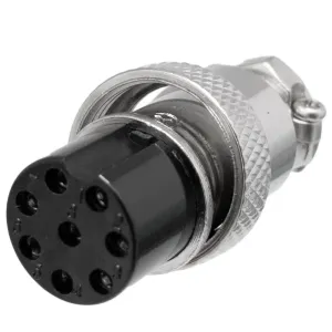 Conector aéreo GX16 hembra 8 pines — imagen 1