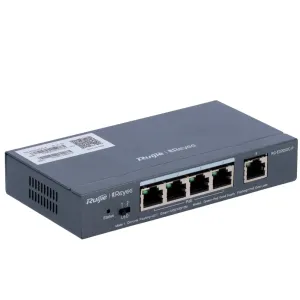 Reyee Switch PoE Cloud Gestionable - 4 puertos PoE+ + 1 Uplink RJ45 — imagen 3